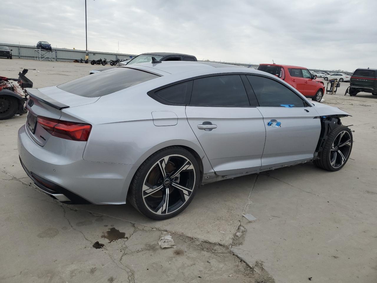 2023 Audi A5 VIN WAUCBCF50PA049521 Copart auction photo, all over damage thumbnail 3