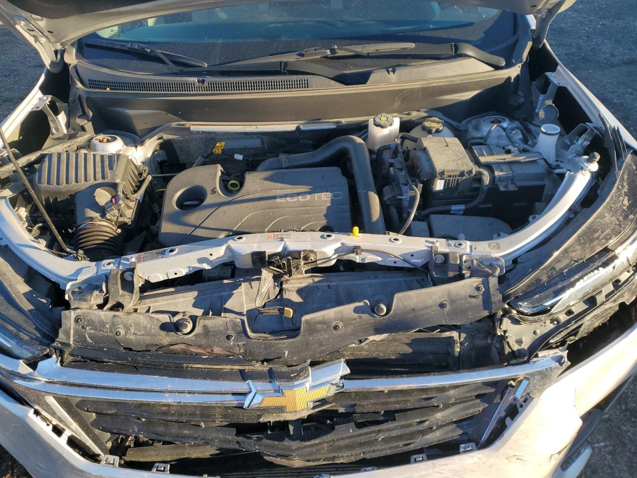 2022 Chevrolet Equinox VIN 3GNAXKEV3NL182049 Copart auction photo, front end / side damage thumbnail 12