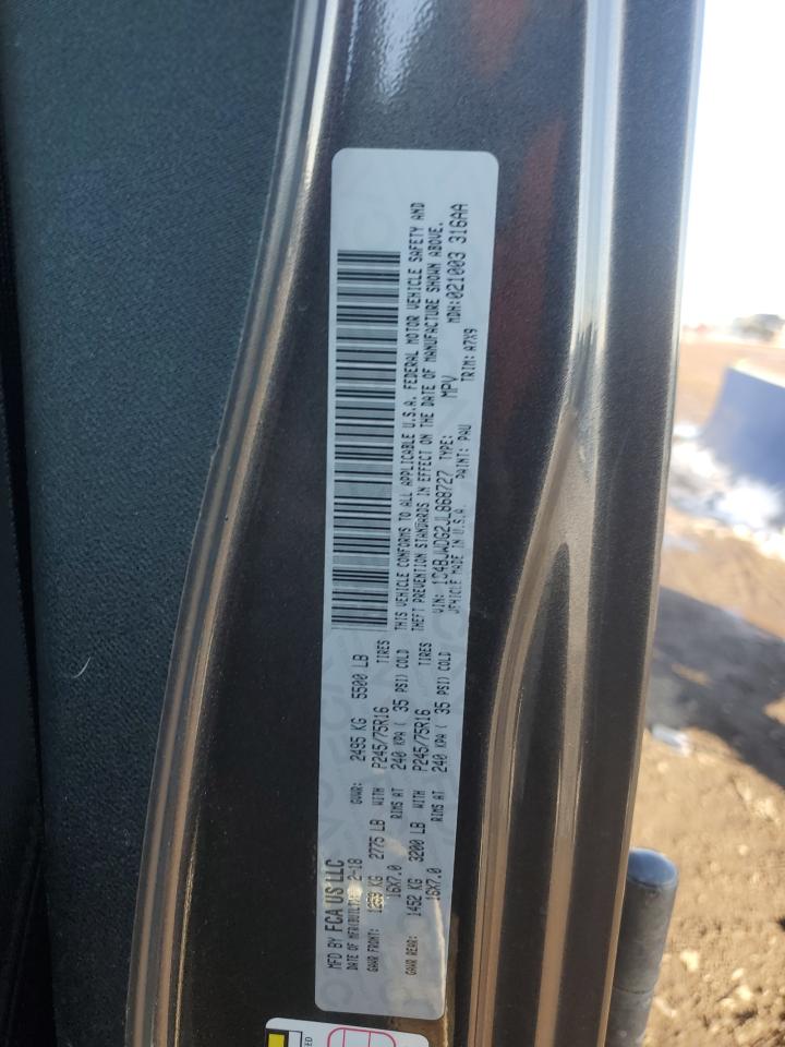 2018 Jeep Wrangler VIN 1C4BJWDG2JL868727 Copart auction photo, side damage thumbnail 12