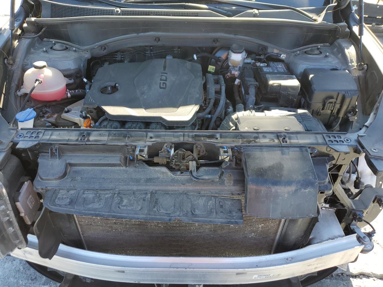 2023 Hyundai Santa Fe VIN 5NMS14AJXPH646435 Copart auction photo, front end / rear end damage thumbnail 12