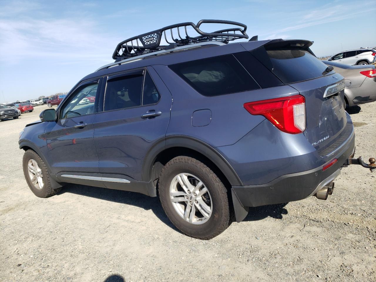 2021 Ford Explorer VIN 1FM5K8HC0MGC27274 Copart auction photo, front end damage thumbnail 2