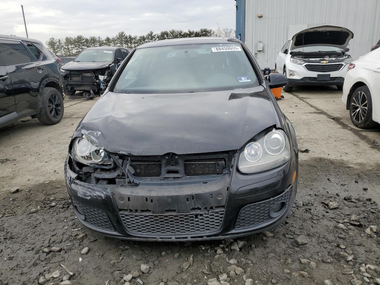 2009 Volkswagen GTI VIN WVWFD71K39W140240 Copart auction photo, front end / side damage thumbnail 5