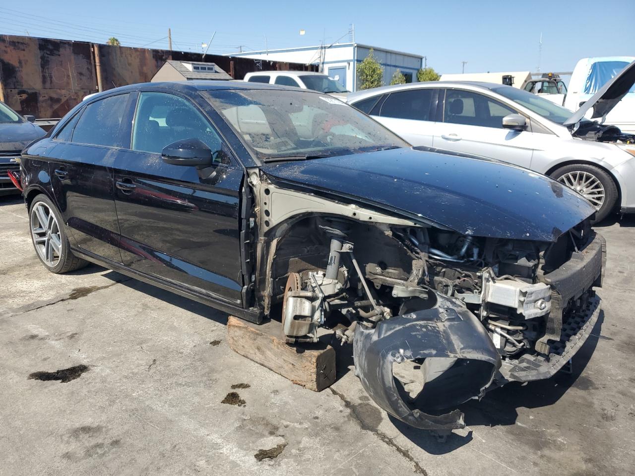 2019 Audi A3 VIN WAUAUGFF9KA101044 Copart auction photo, all over / undercarriage damage thumbnail 4