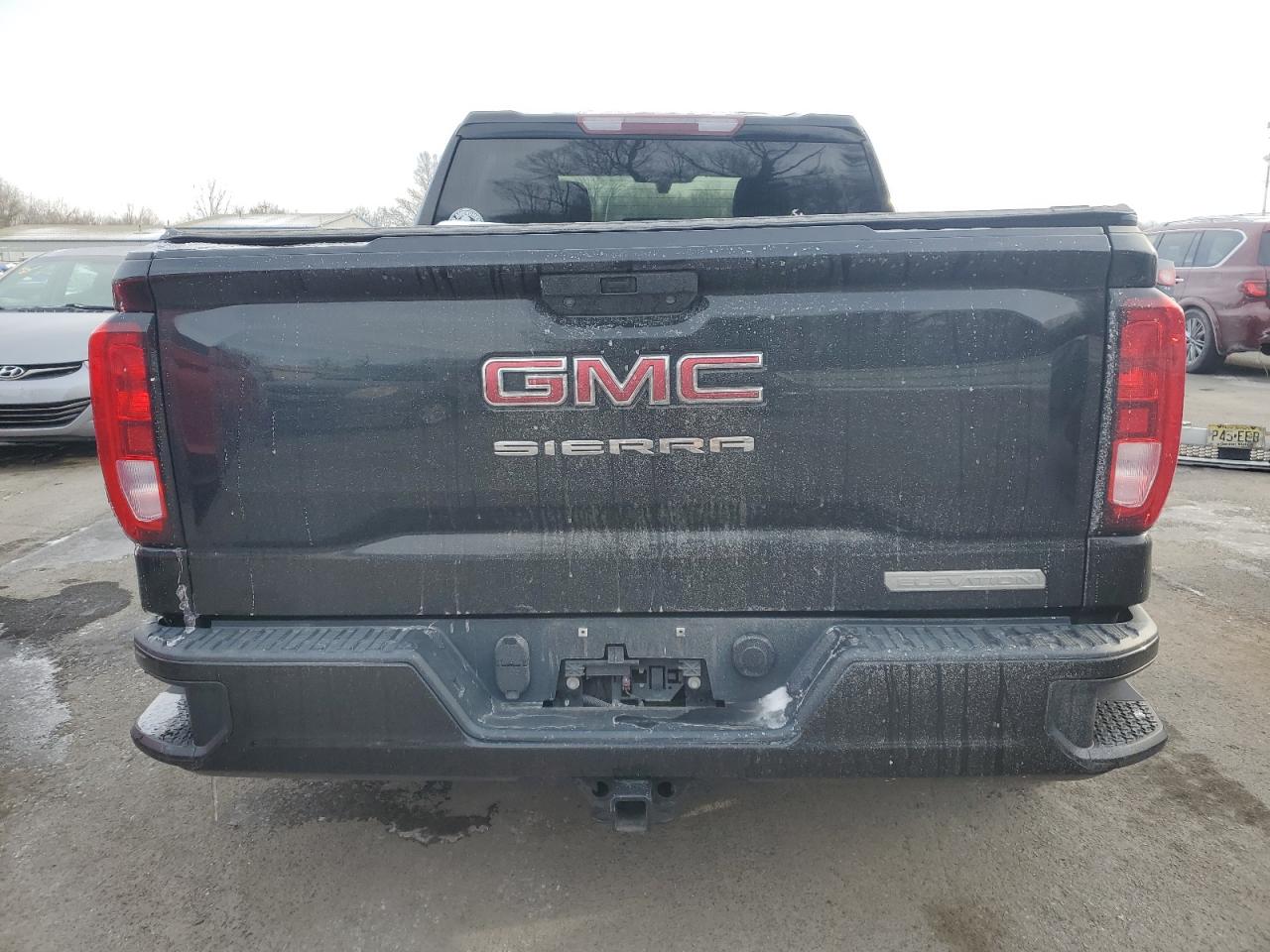 2020 GMC Sierra VIN 1GTP9CEK9LZ252913 Copart auction photo, side damage thumbnail 6