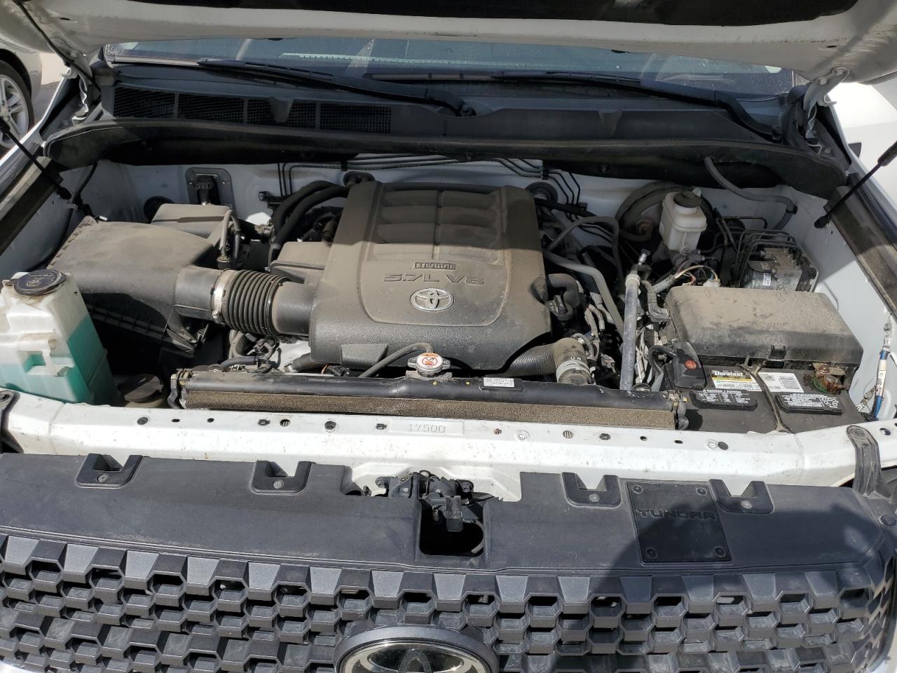 2021 Toyota Tundra VIN 5TFEY5F10MX297957 Copart auction photo, rear end / frame damage damage thumbnail 11