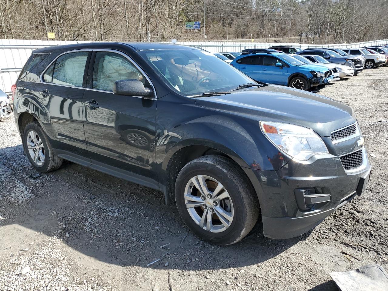 2014 Chevrolet Equinox VIN 2GNALAEK9E1123410 Copart auction photo, side damage thumbnail 4