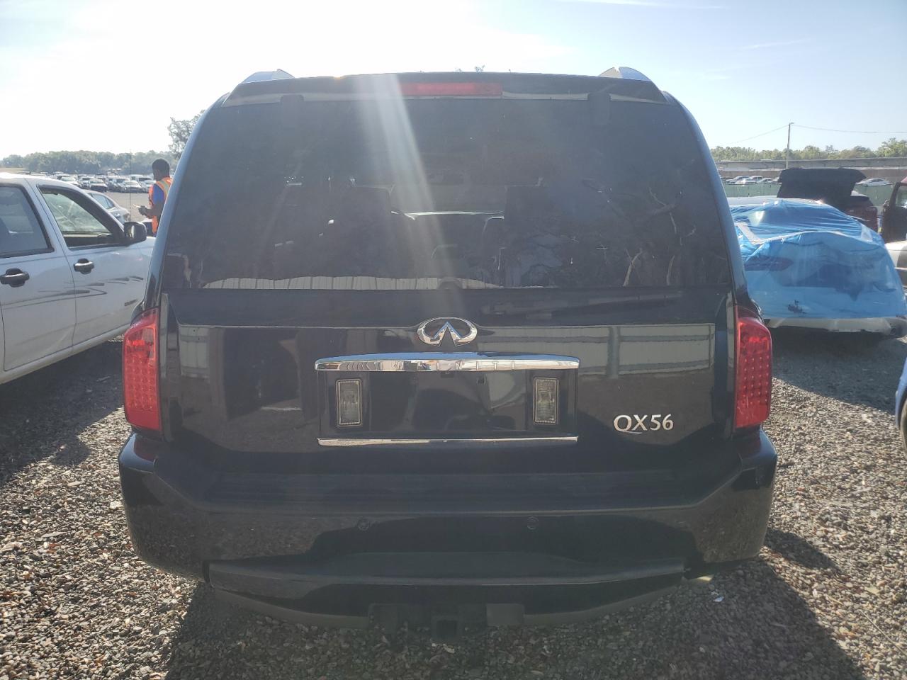 2010 Infiniti QX56 VIN 5N3ZA0NC0AN901545 Copart auction photo, front end damage thumbnail 6