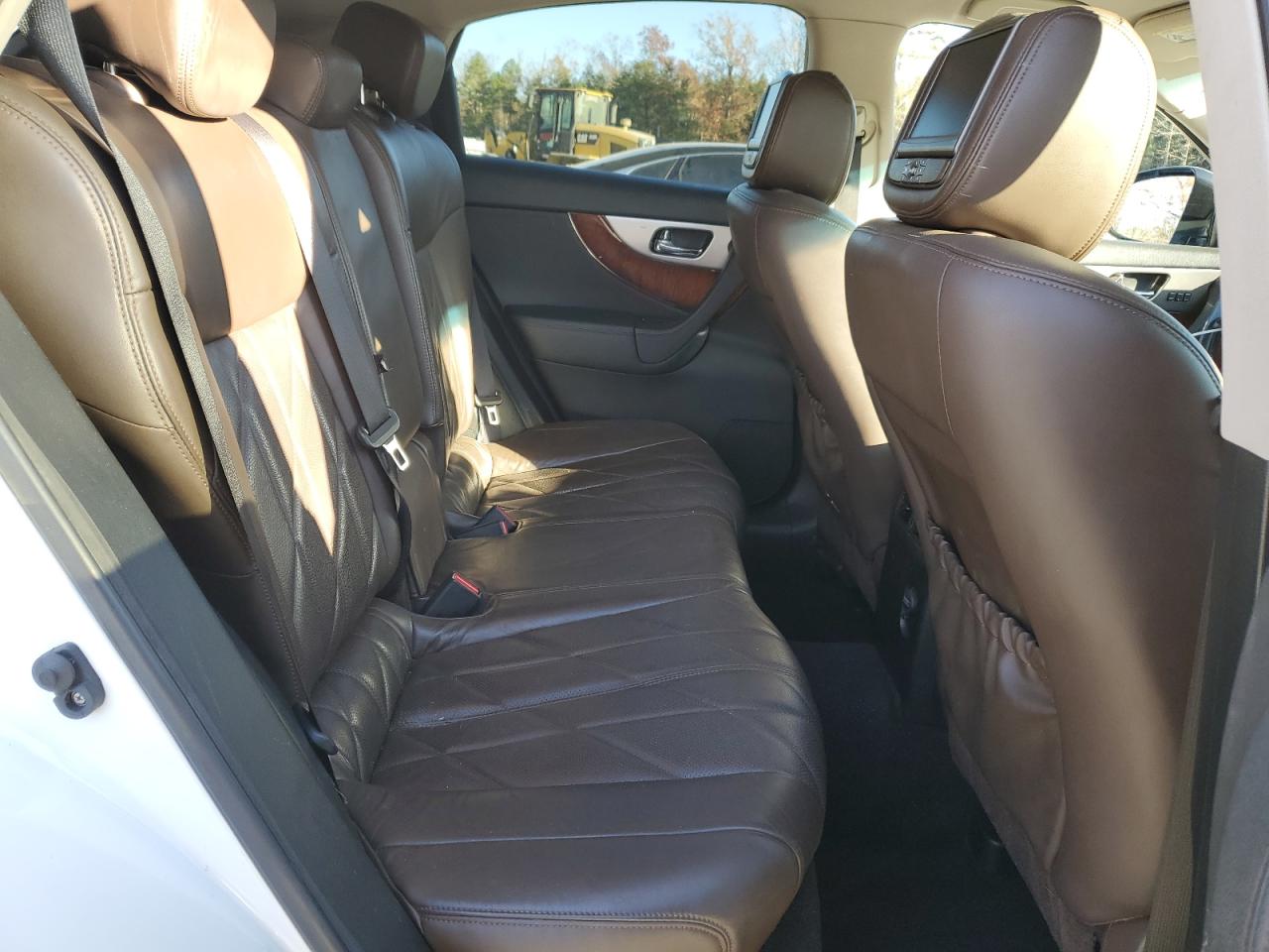 2014 Infiniti QX70 VIN JN8CS1MW3EM410887 Copart auction photo, rear end damage thumbnail 11
