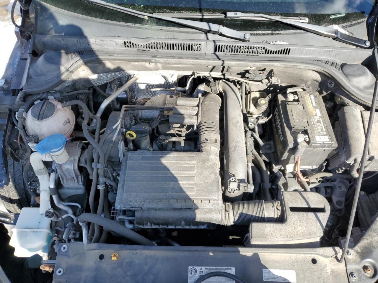 2016 Volkswagen Jetta VIN 3VW267AJ0GM325260 Copart auction photo, side / front end damage thumbnail 11