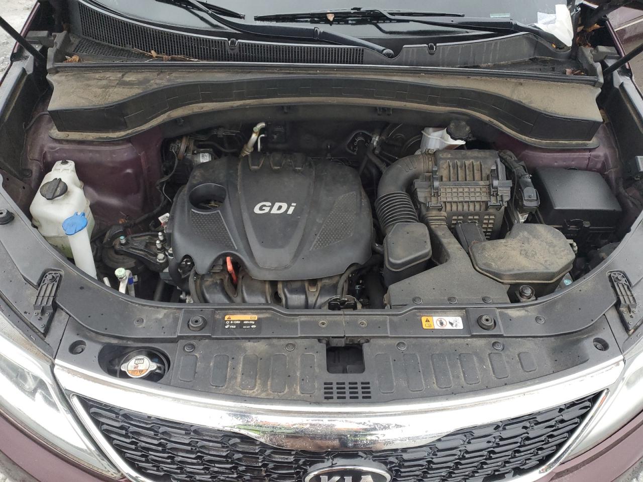2015 KIA Sorento VIN 5XYKT3A62FG622767 Copart auction photo, vandalism / side damage thumbnail 12