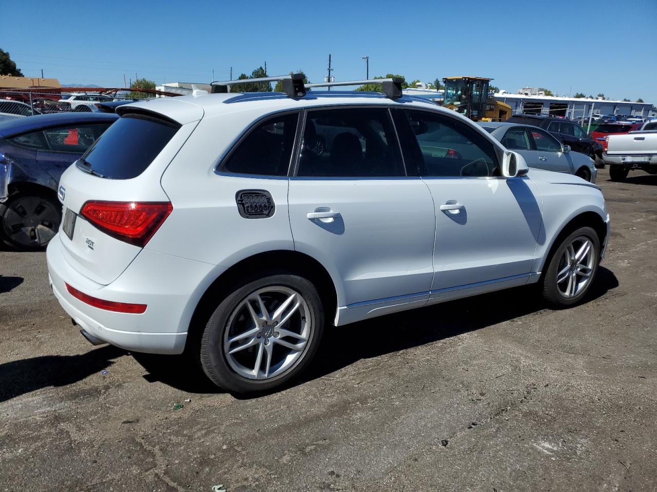 2013 Audi Q5 VIN WA1LFAFP4DA081570 Copart auction photo, front end damage thumbnail 3