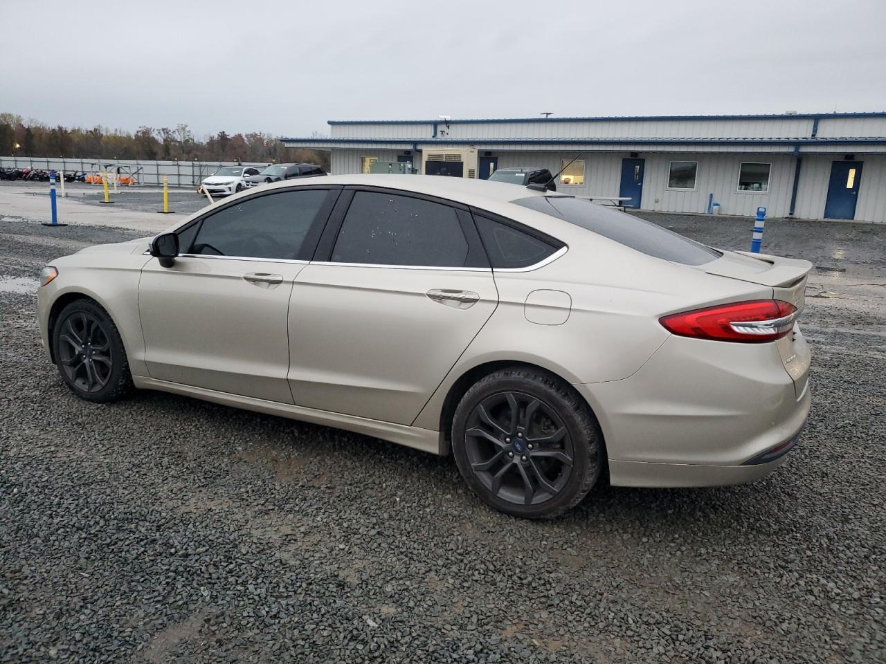 2018 Ford Fusion VIN 3FA6P0HD6JR237970 Copart auction photo, front end damage thumbnail 2