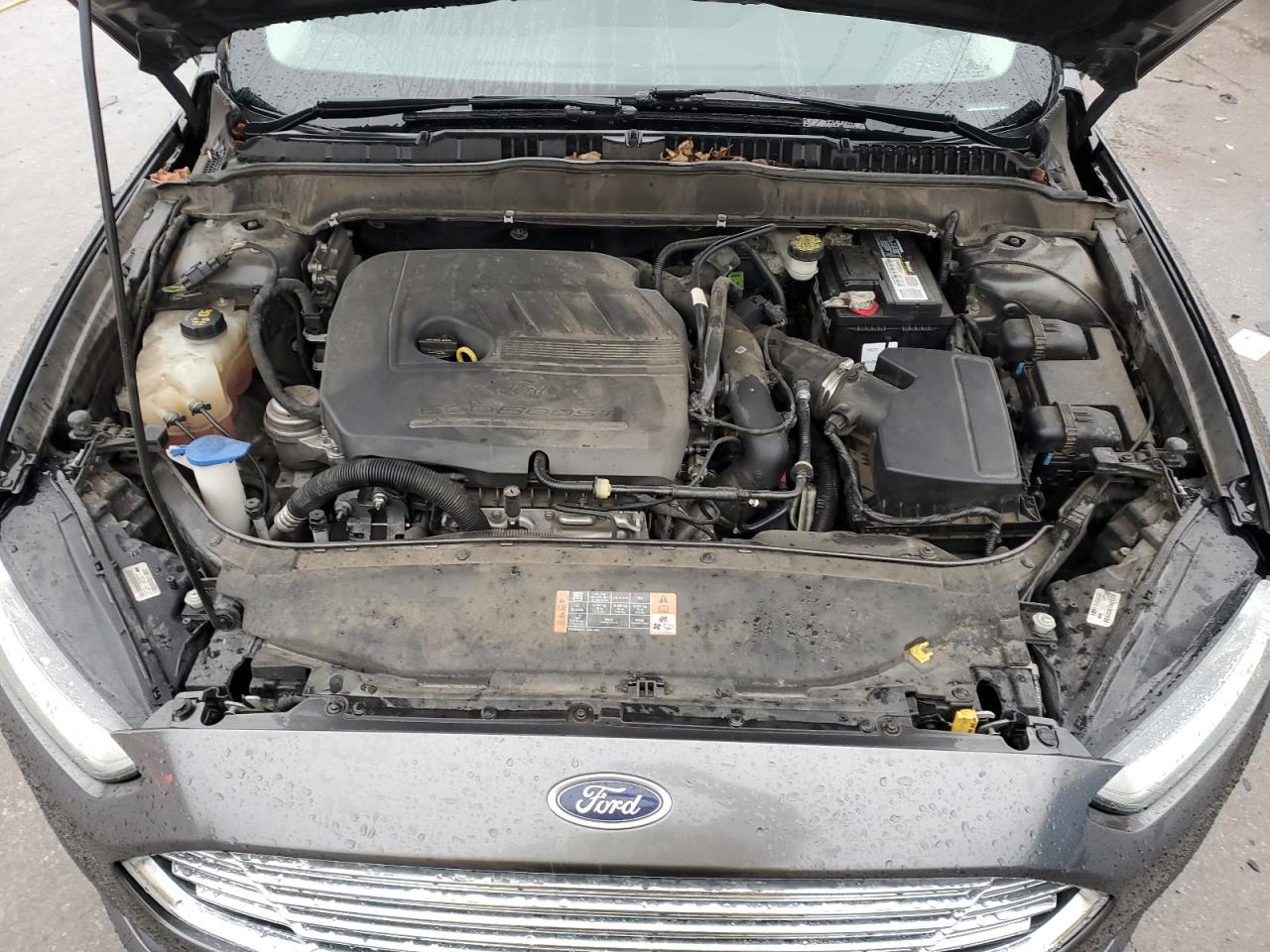 2016 Ford Fusion VIN 3FA6P0HD7GR304696 Copart auction photo, rear end damage thumbnail 11