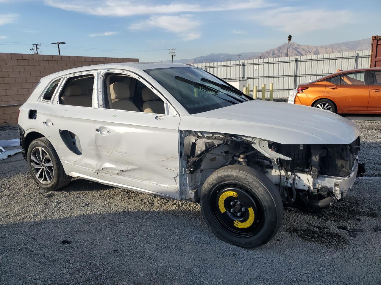 2023 Audi Q5 VIN WA1GAAFY9P2003986 Copart auction photo, all over damage thumbnail 4