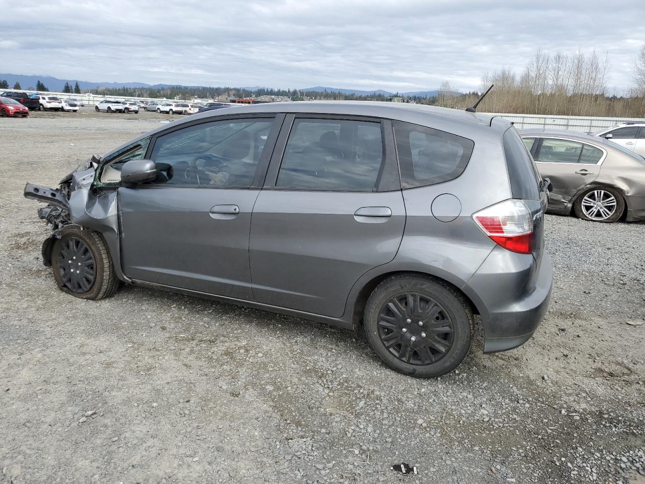 2013 Honda Fit VIN JHMGE8H39DC023339 Copart auction photo, front end damage thumbnail 2