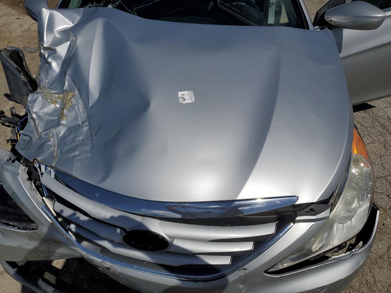 2014 Hyundai Sonata VIN 5NPEB4AC7EH931475 Copart auction photo, front end / rear end damage thumbnail 12