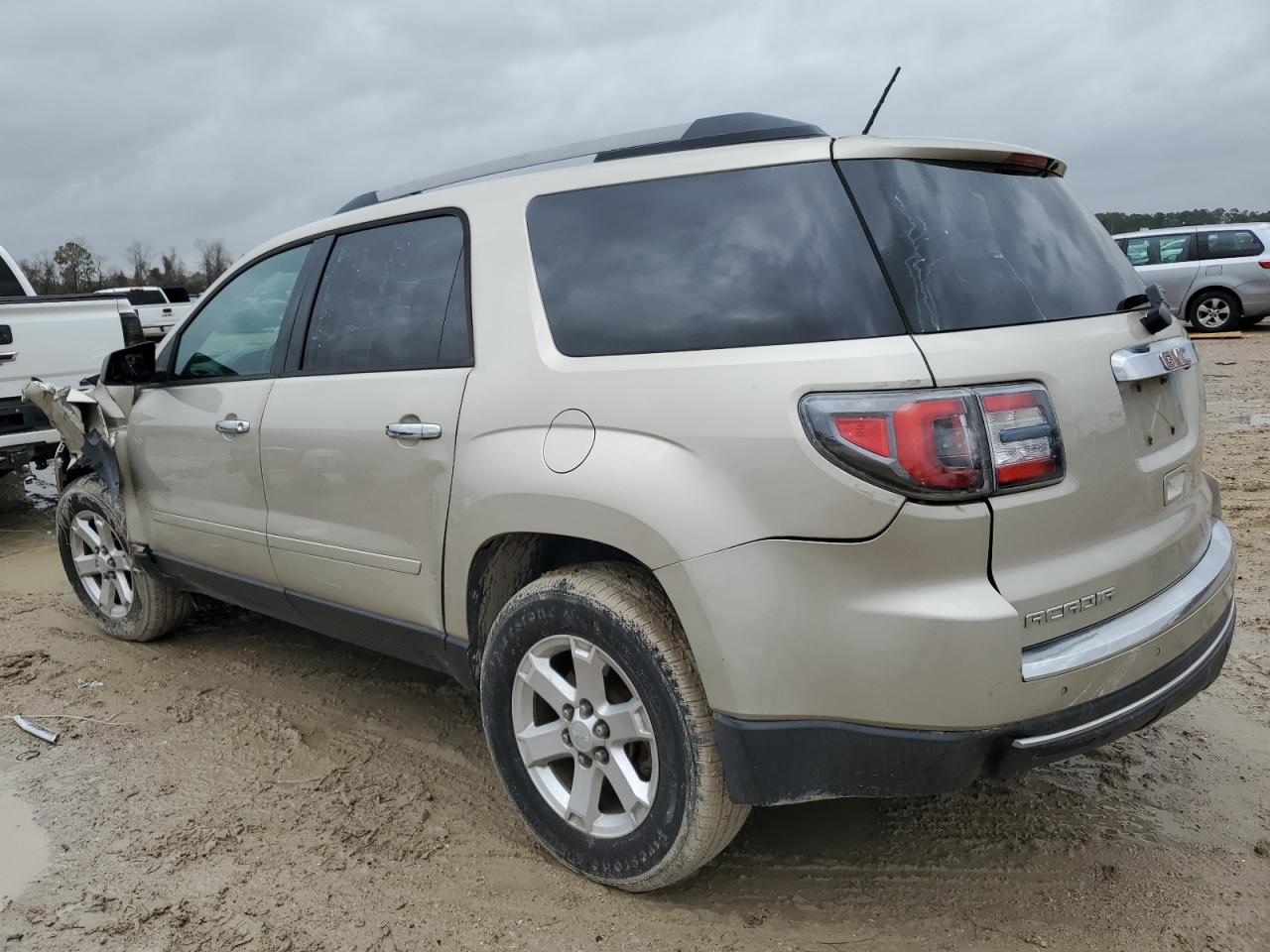 2014 GMC Acadia VIN 1GKKRPKD5EJ276512 Copart auction photo, front end / rear end damage thumbnail 2