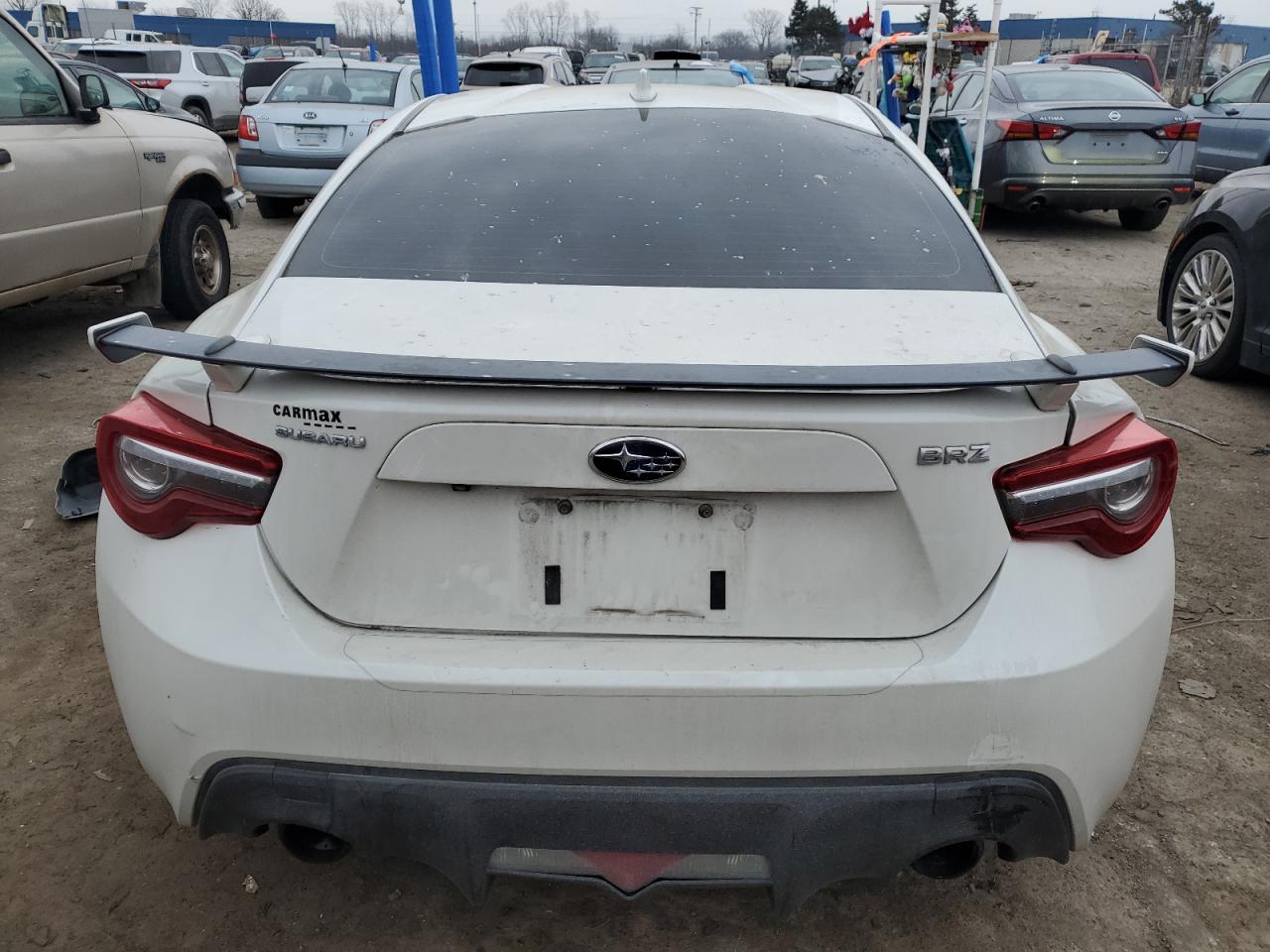 2017 Subaru BRZ VIN JF1ZCAC11H8604961 Copart auction photo, side / rear end damage thumbnail 6