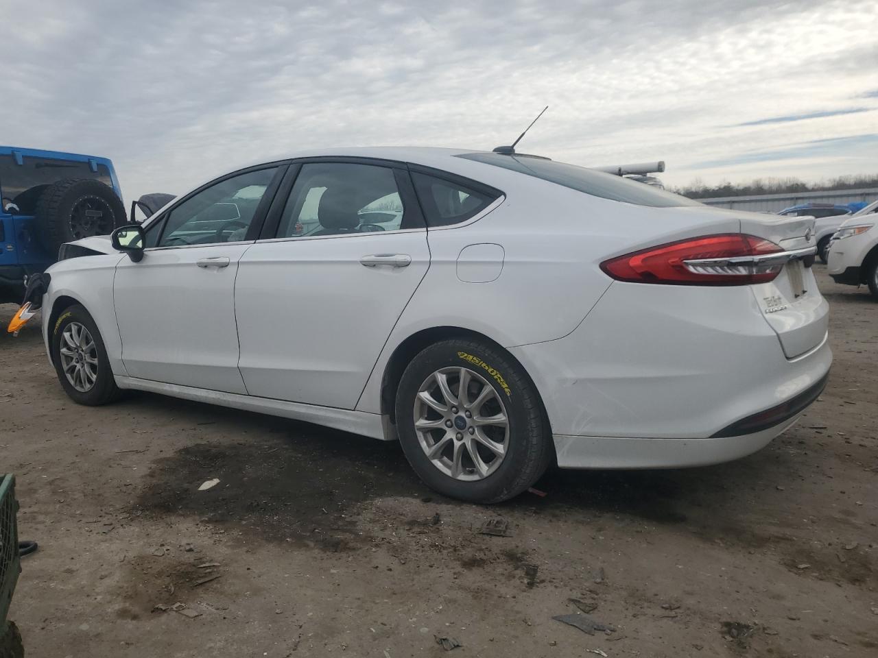 2017 Ford Fusion VIN 3FA6P0G79HR212597 Copart auction photo, front end damage thumbnail 2