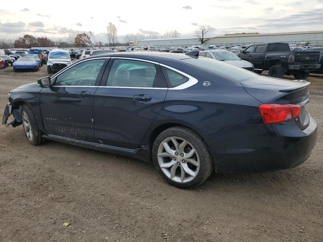 2016 Chevrolet Impala VIN 2G1115S38G9150467 Copart auction photo, front end / side damage thumbnail 2