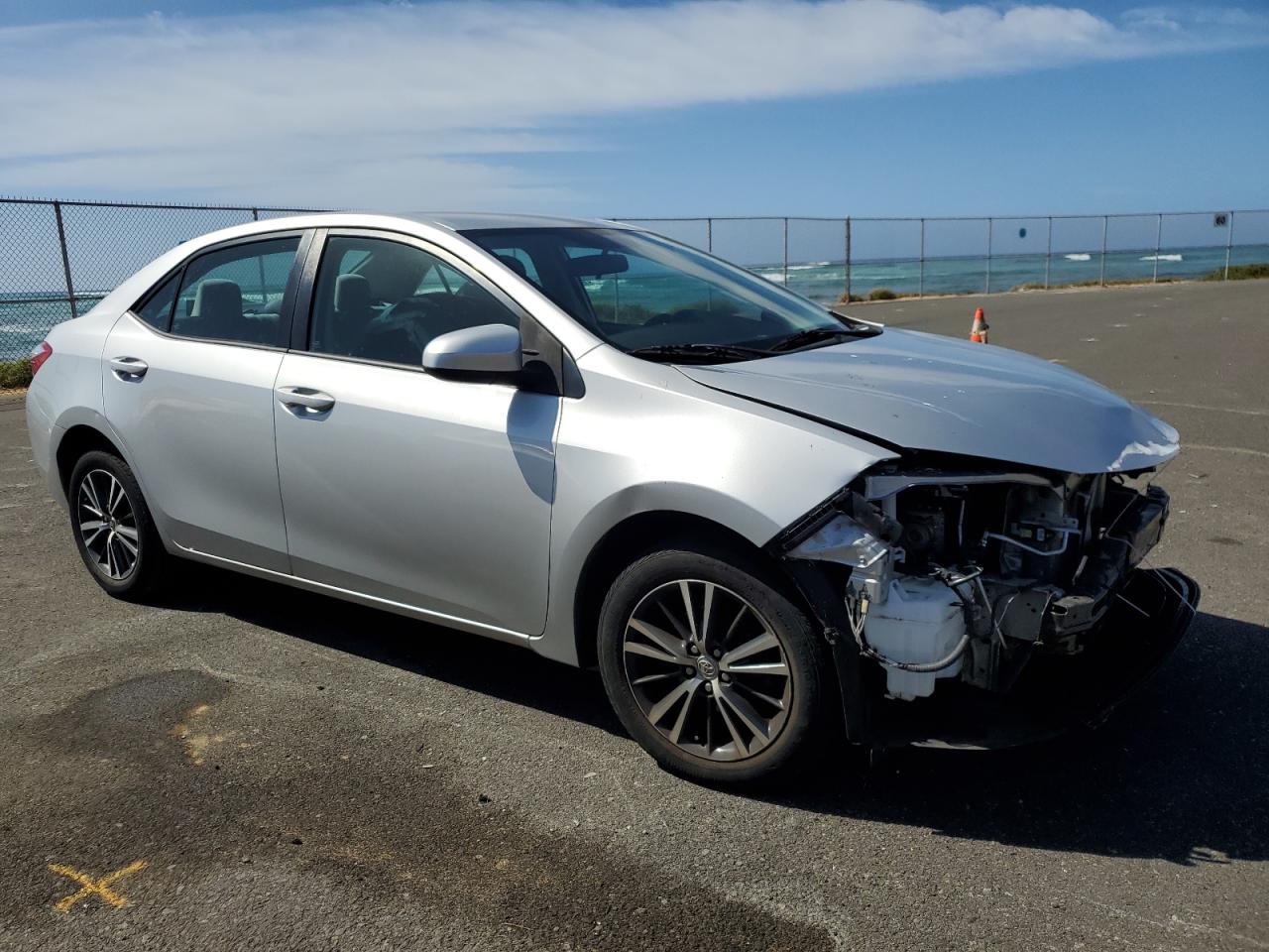 2016 Toyota Corolla VIN 5YFBURHE4GP523426 Copart auction photo, front end damage thumbnail 4