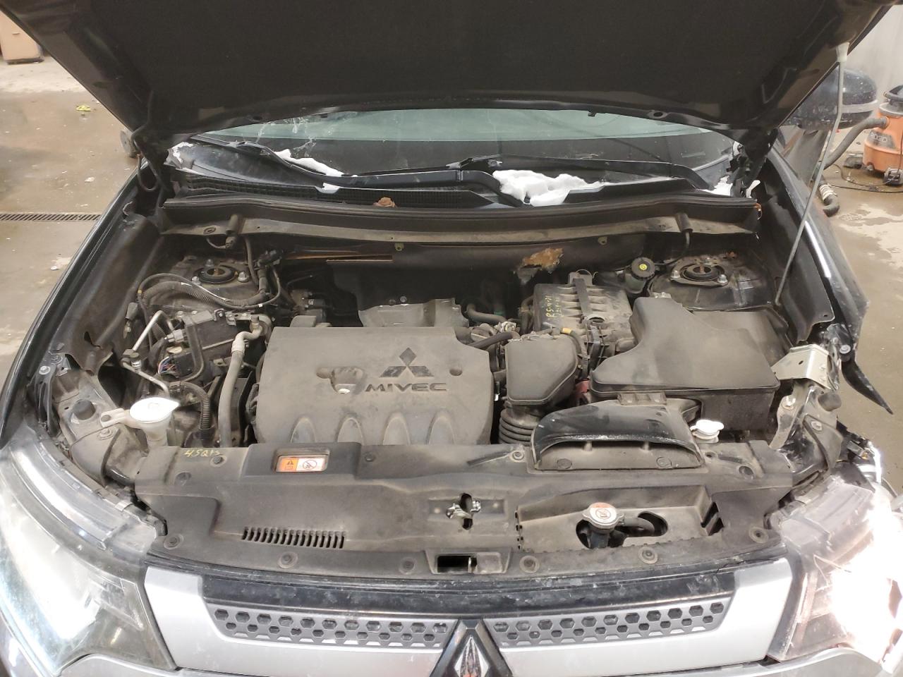 2019 Mitsubishi Outlander VIN JA4AZ3A3XKZ008300 Copart auction photo, front end damage thumbnail 12