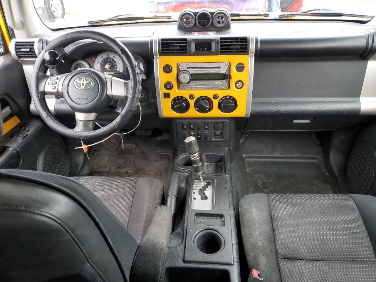 2007 Toyota FJ Cruiser VIN JTEZU11F170003886 Copart auction photo, rollover damage thumbnail 8