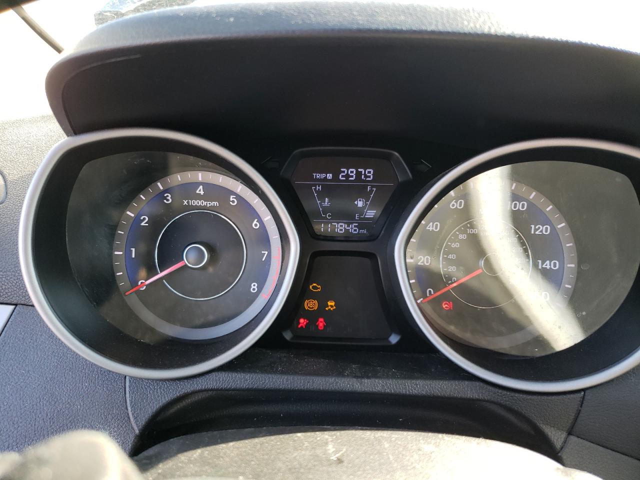 2015 Hyundai Elantra VIN KMHDH4AE1FU415532 Copart auction photo, front end damage thumbnail 9