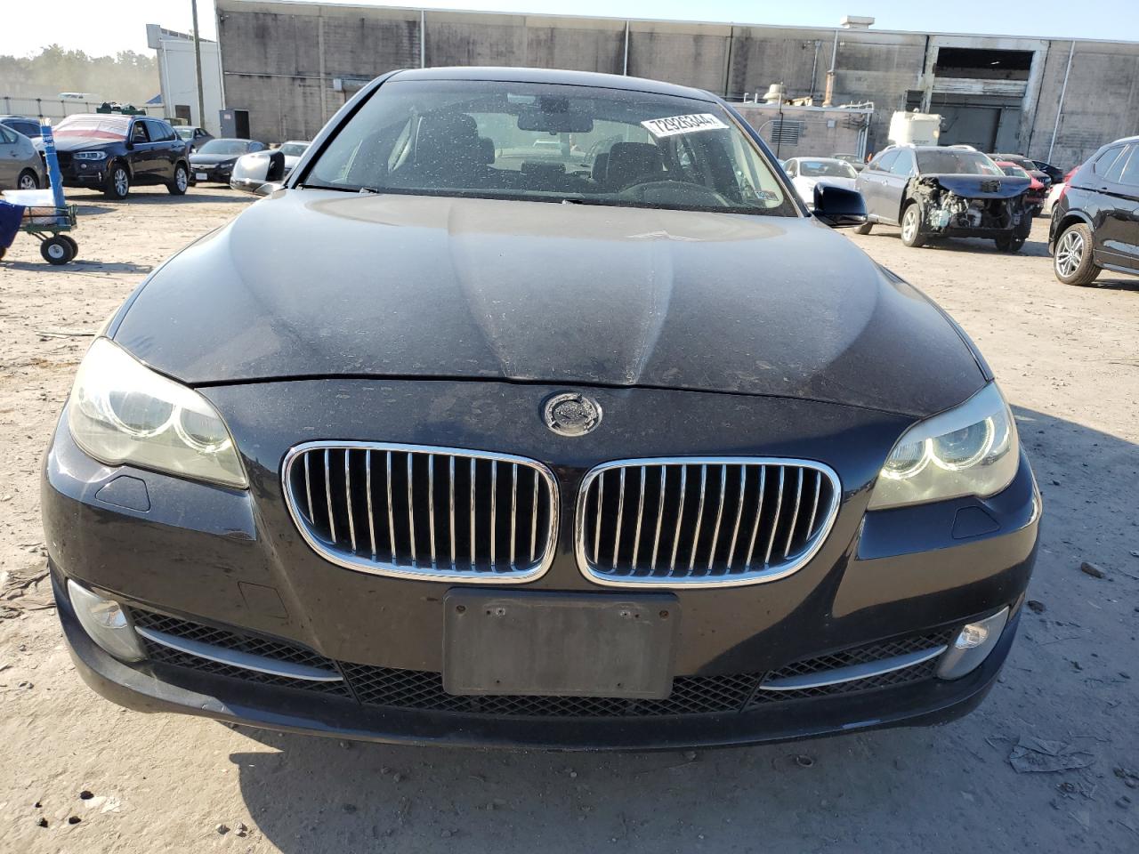 2013 BMW 5er VIN WBAXH5C59DD108298 Copart auction photo, rear end / minor dent/scratches damage thumbnail 5