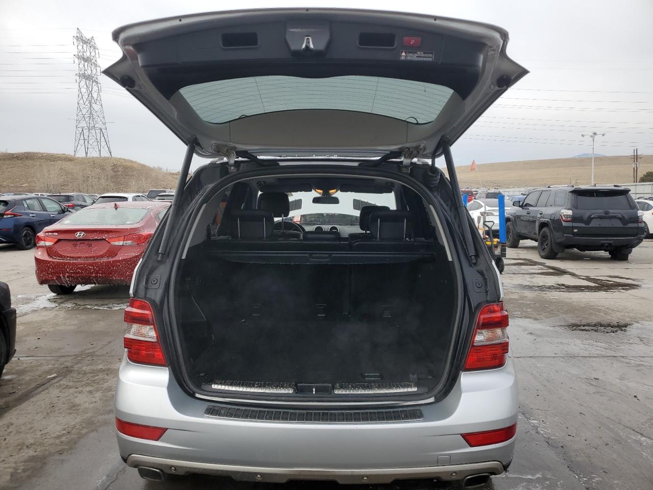 2010 Mercedes-Benz M-klasse VIN 4JGBB8GB4AA549989 Copart auction photo, front end damage thumbnail 6