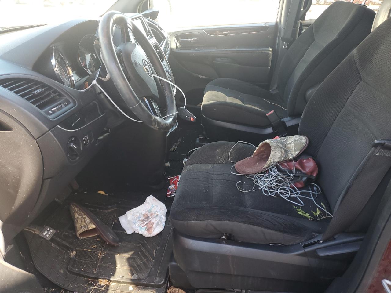 2017 Dodge Caravan VIN 2C4RDGBG0HR751390 Copart auction photo, front end damage thumbnail 7