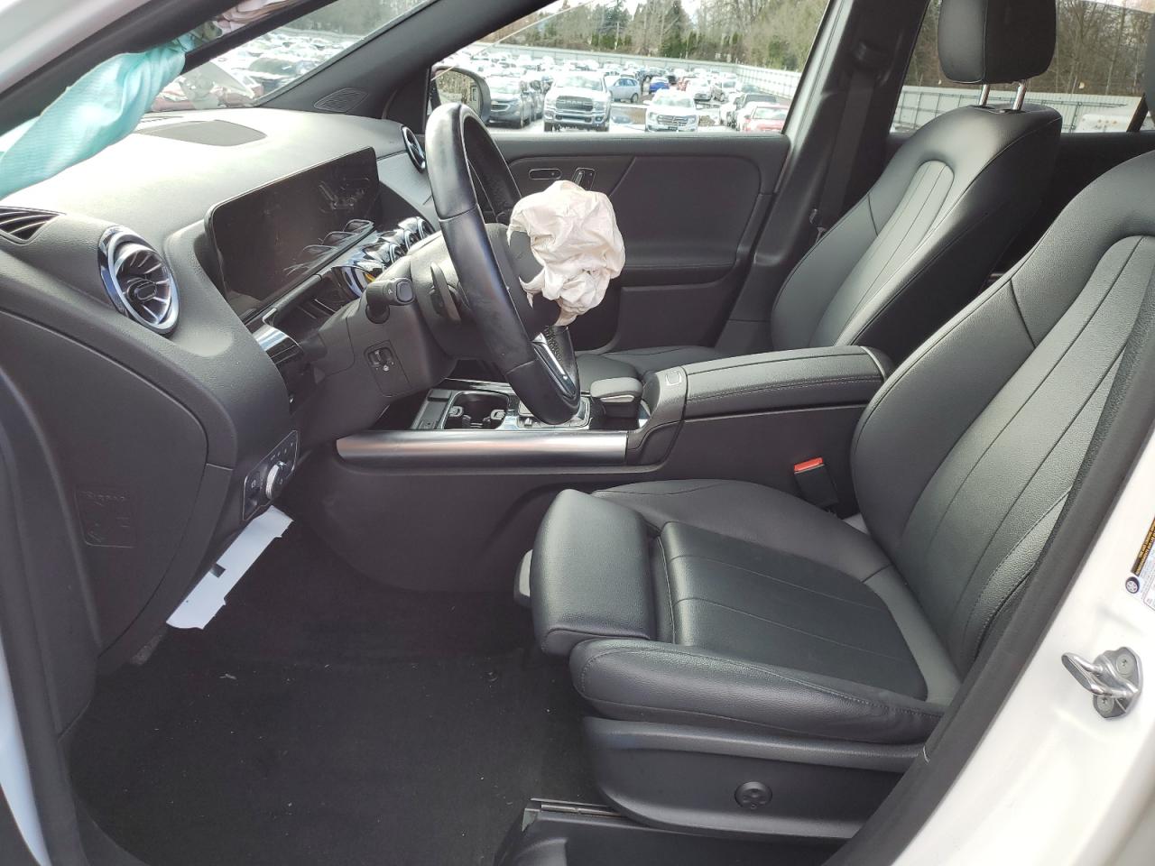 2023 Mercedes-Benz GLA-klasse VIN W1N4N4HB3PJ462758 Copart auction photo, front end / side damage thumbnail 7