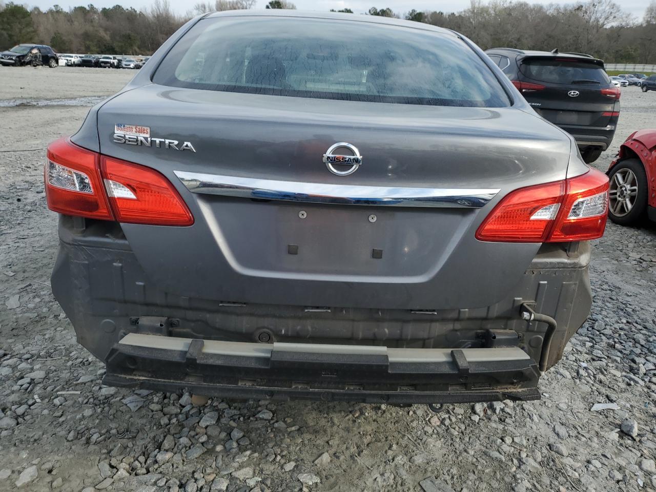 2018 Nissan Sentra VIN 3N1AB7APXJY254926 Copart auction photo, rear end damage thumbnail 6