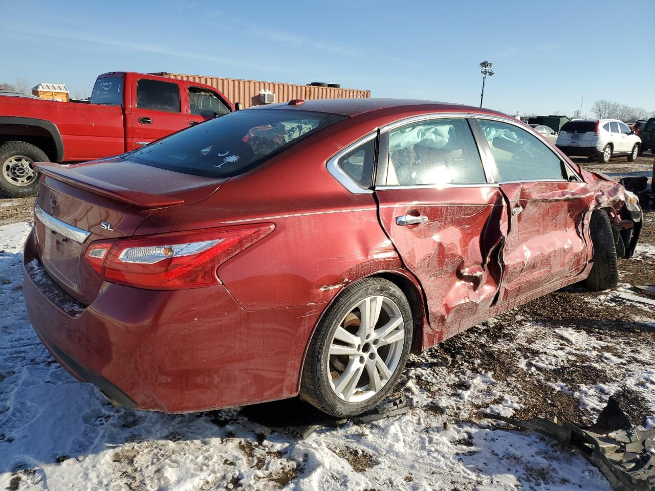 2016 Nissan Altima VIN 1N4BL3AP1GC145009 Copart auction photo, side / front end damage thumbnail 3