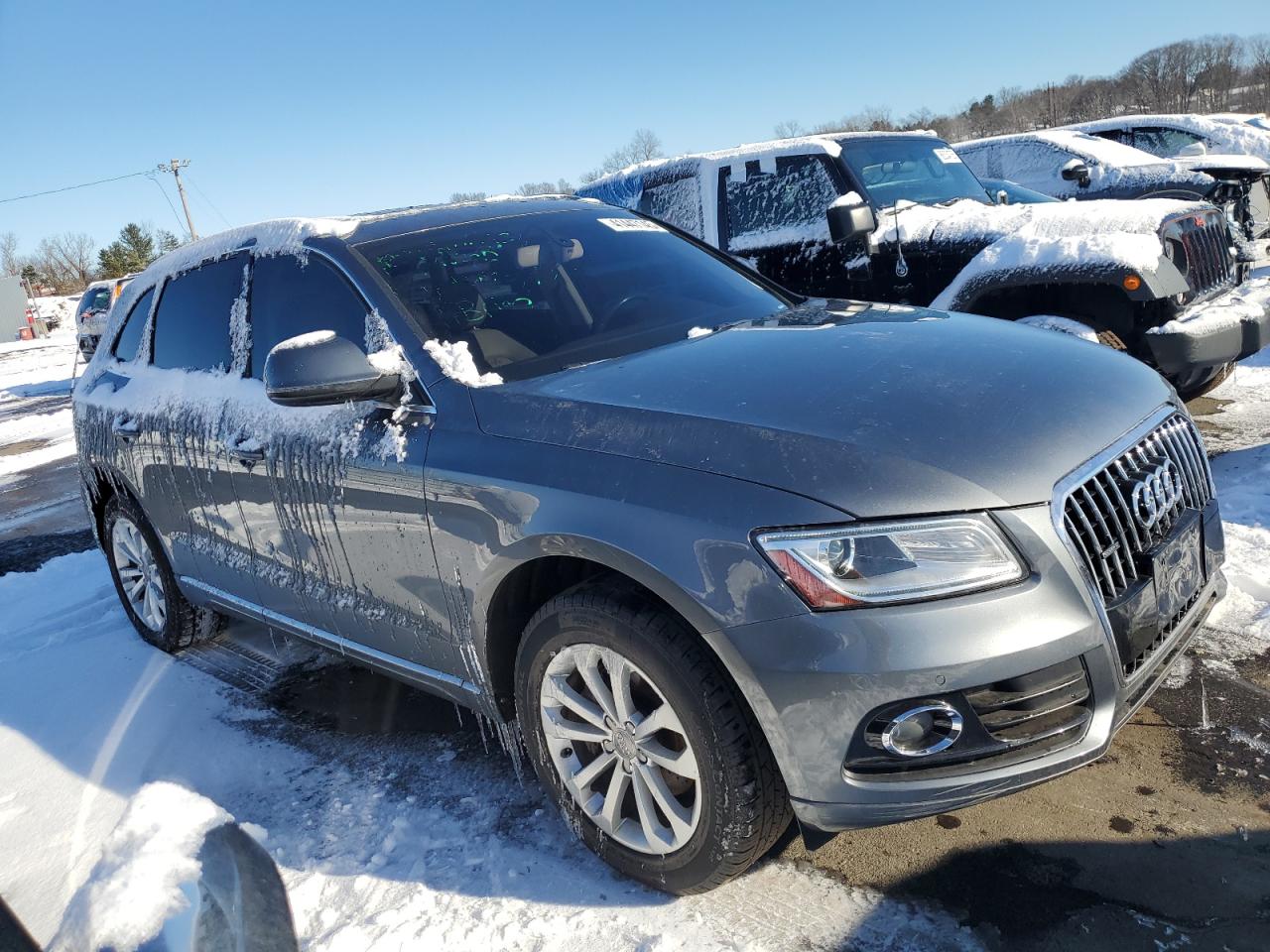 2013 Audi Q5 VIN WA1LFAFP9DA045129 Copart auction photo, rear end damage thumbnail 4