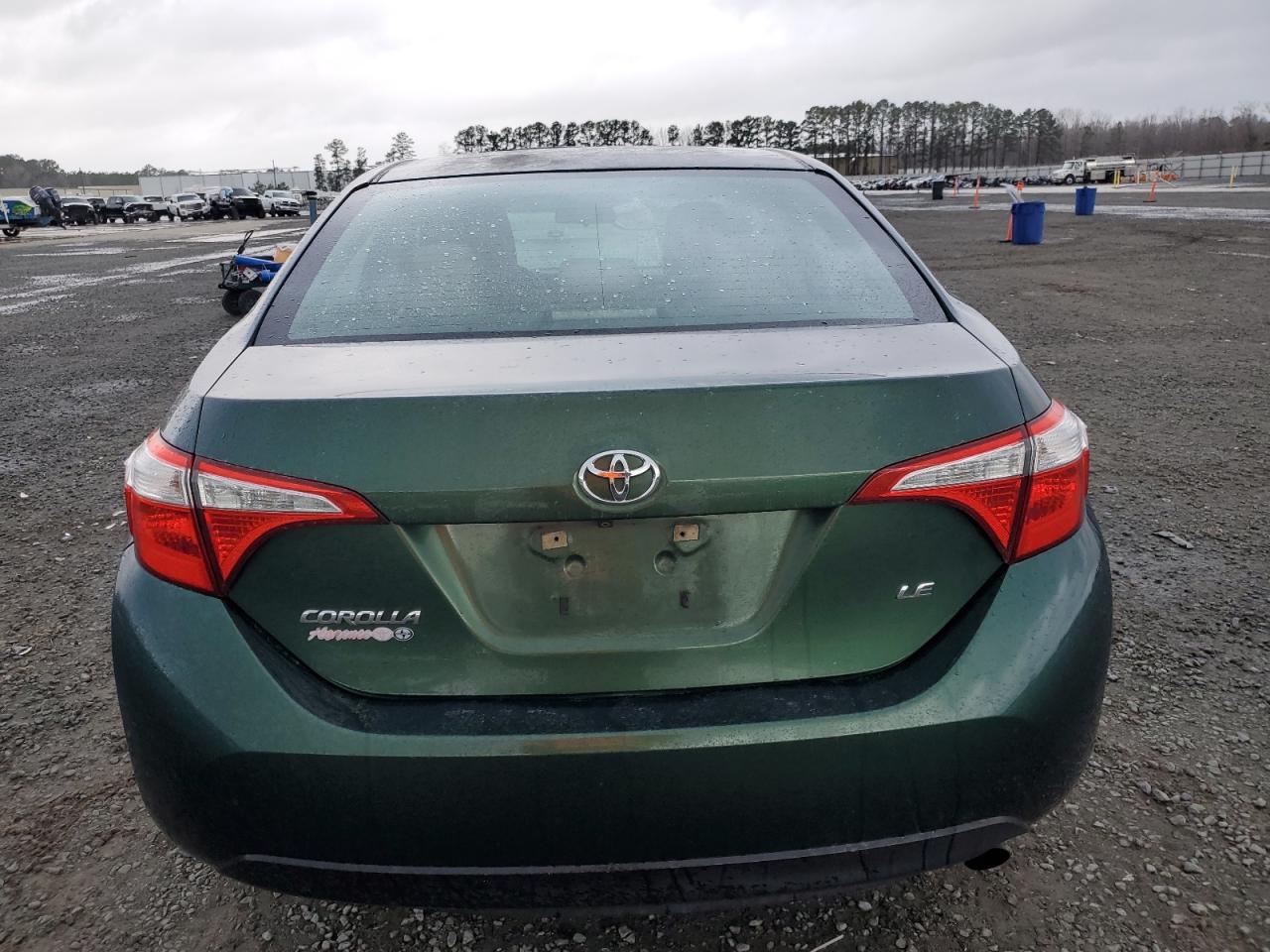 2014 Toyota Corolla VIN 5YFBURHE7EP043622 Copart auction photo, front end damage thumbnail 6