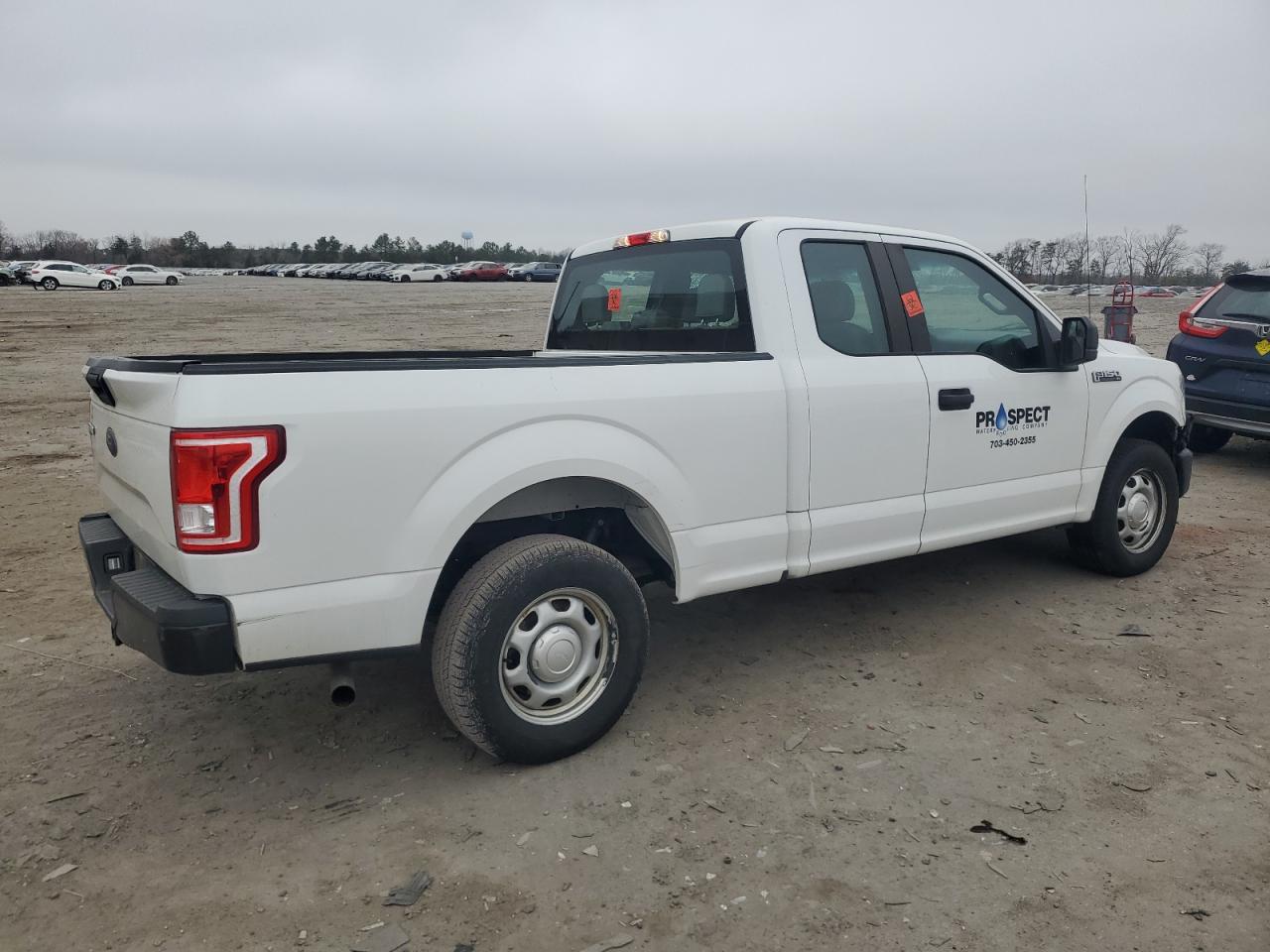 2017 Ford F-150 VIN 1FTEX1C81HFB86911 Copart auction photo, front end / side damage thumbnail 3