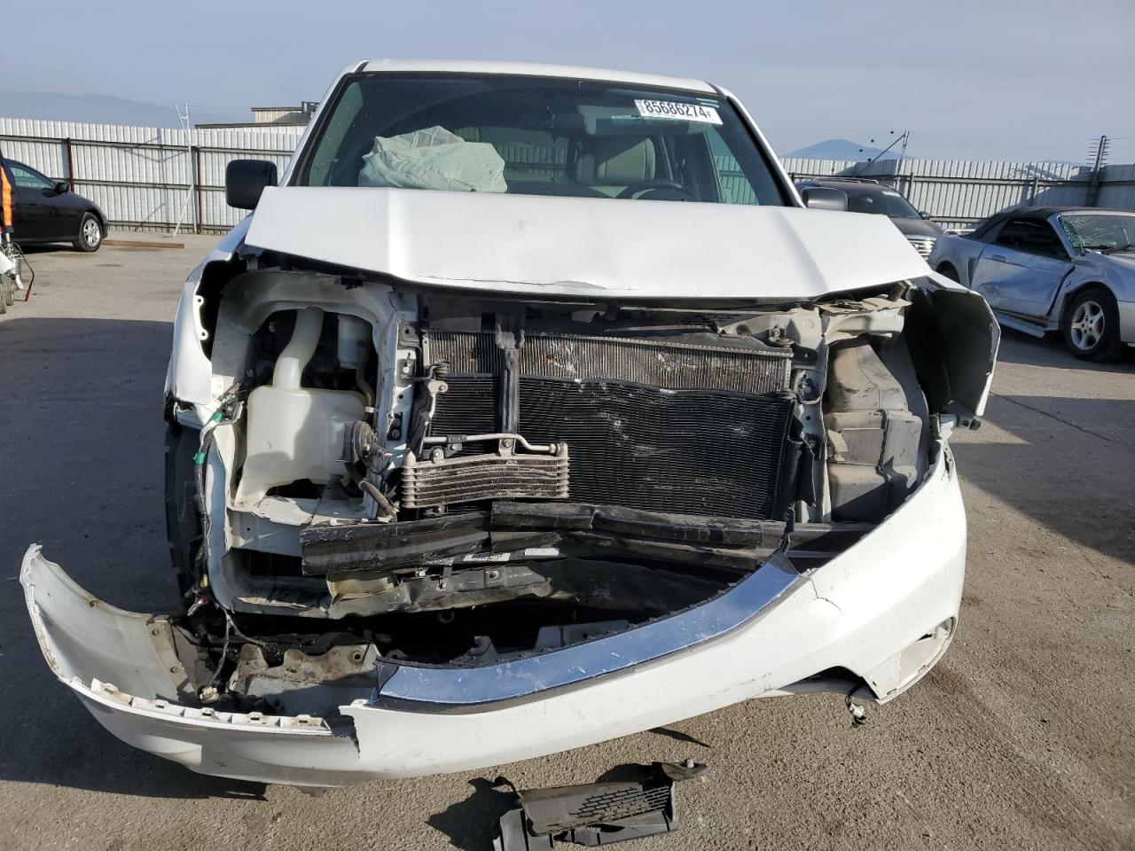 2014 Honda Pilot VIN 5FNYF4H21EB053300 Copart auction photo, front end damage thumbnail 5