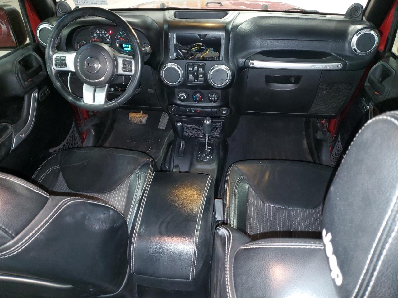 2013 Jeep Wrangler VIN 1C4BJWDG1DL602457 Copart auction photo, side damage thumbnail 8