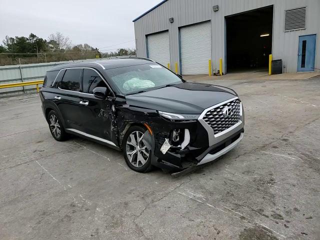 2022 Hyundai Palisade VIN KM8R34HE3NU367105 Copart auction photo, front end / side damage thumbnail 11
