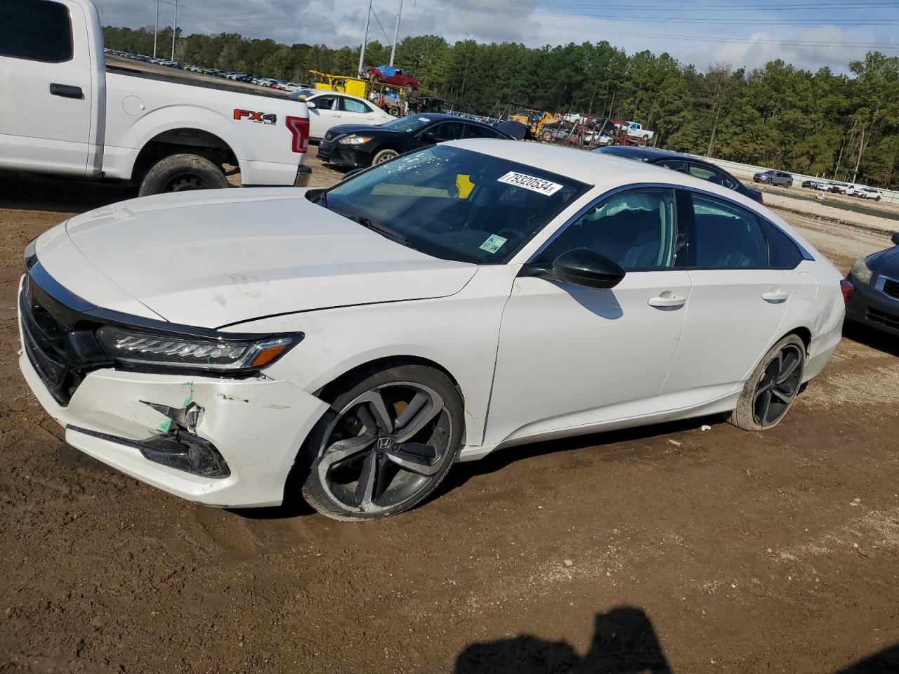 2022 Honda Accord VIN 1HGCV1F42NA029162