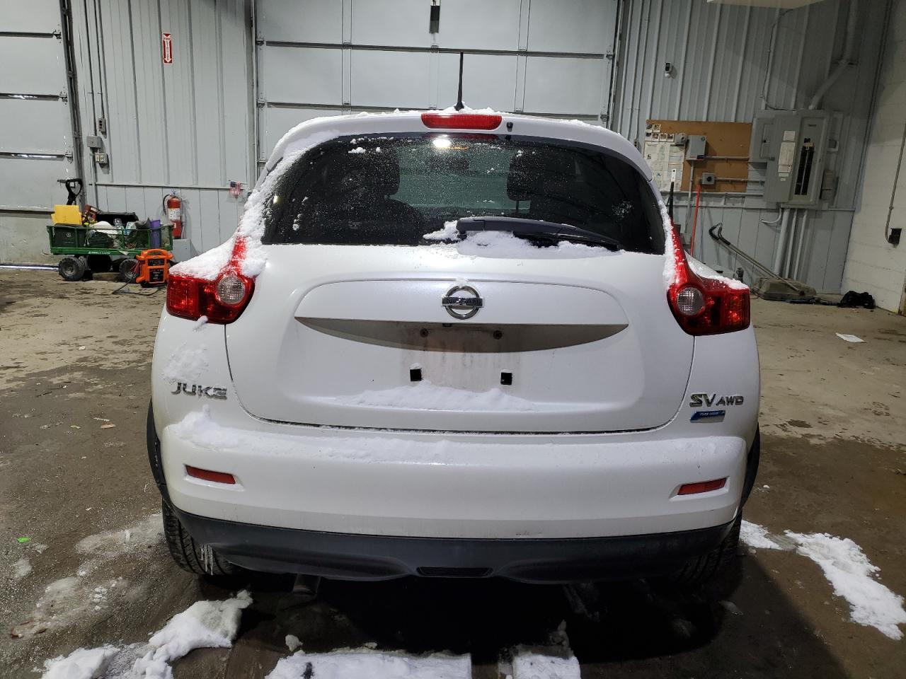 2014 Nissan Juke VIN JN8AF5MV7ET358230 Copart auction photo, undercarriage damage thumbnail 6