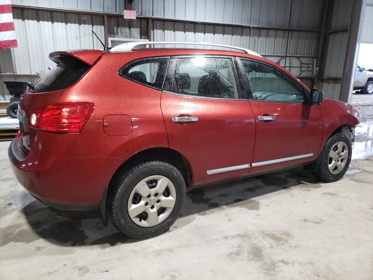 2014 Nissan Rogue VIN JN8AS5MVXEW203049 Copart auction photo, front end / minor dent/scratches damage thumbnail 3