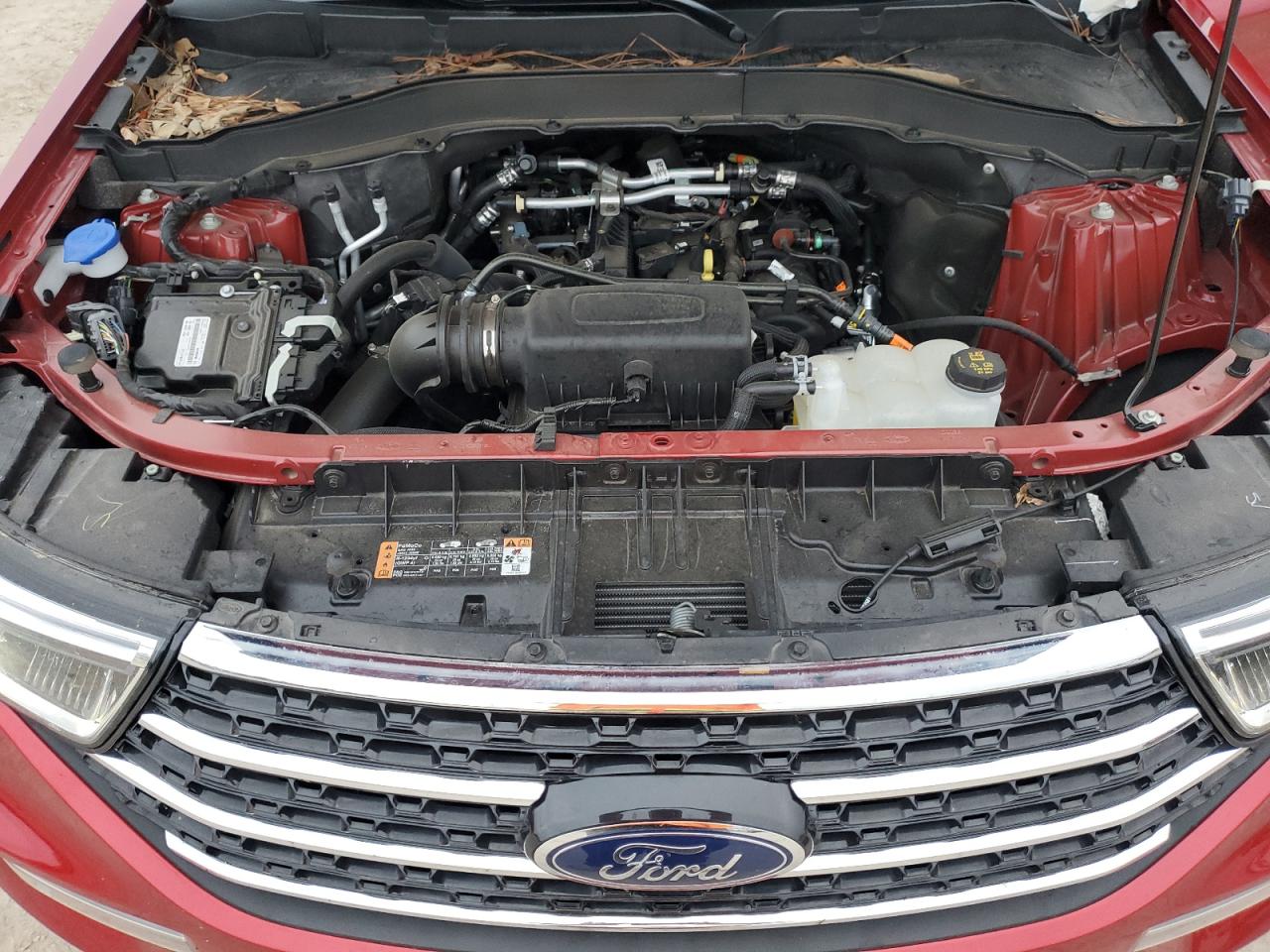 2023 Ford Explorer VIN 1FMSK7DH9PGC12596 Copart auction photo, side damage thumbnail 13