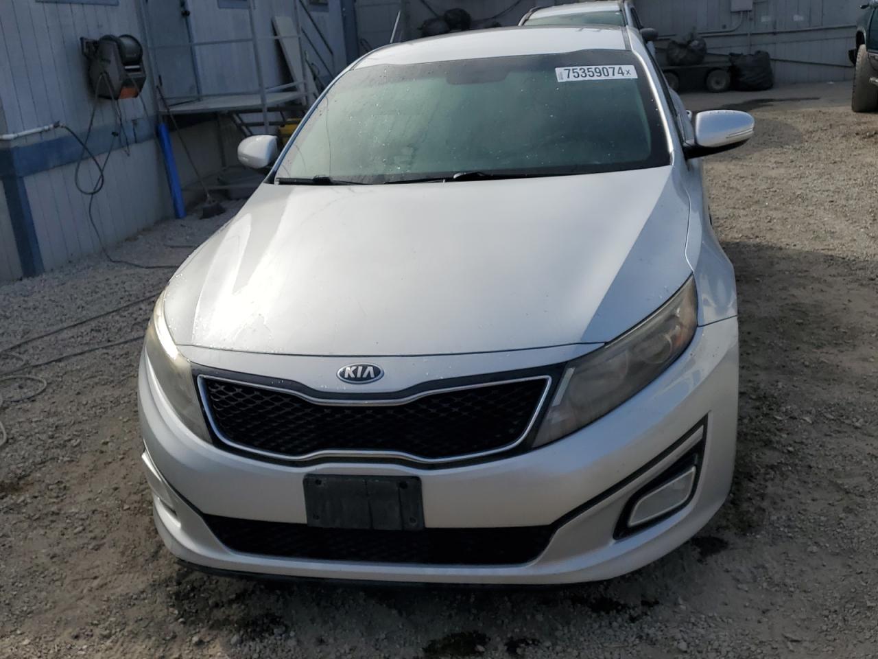 2014 KIA Optima VIN 5XXGN4A71EG277104 Copart auction photo, minor dent/scratches damage thumbnail 5