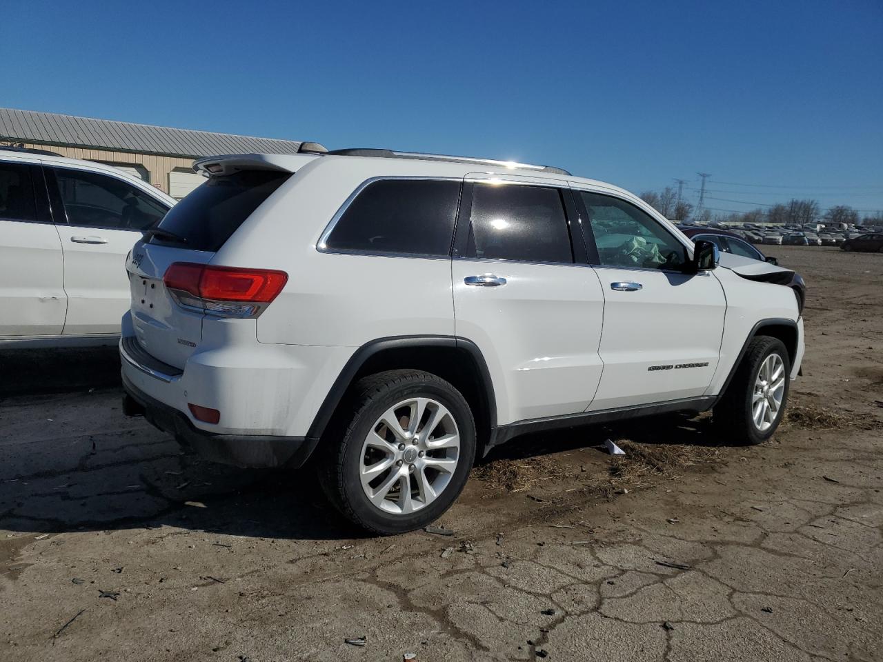 2017 Jeep Grand Cherokee VIN 1C4RJFBG5HC734791 Copart auction photo, front end damage thumbnail 3