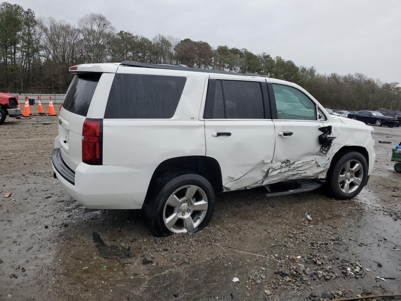 2017 Chevrolet Tahoe VIN 1GNSCBKCXHR282536 Copart auction photo, rollover damage thumbnail 3