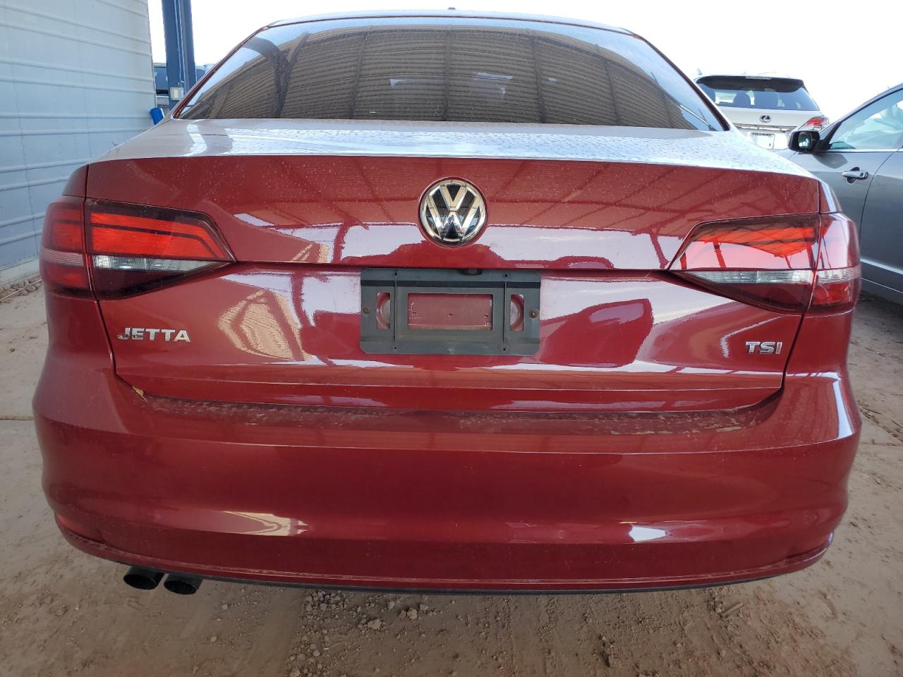 2017 Volkswagen Jetta VIN 3VW2B7AJXHM232288 Copart auction photo, front end damage thumbnail 6