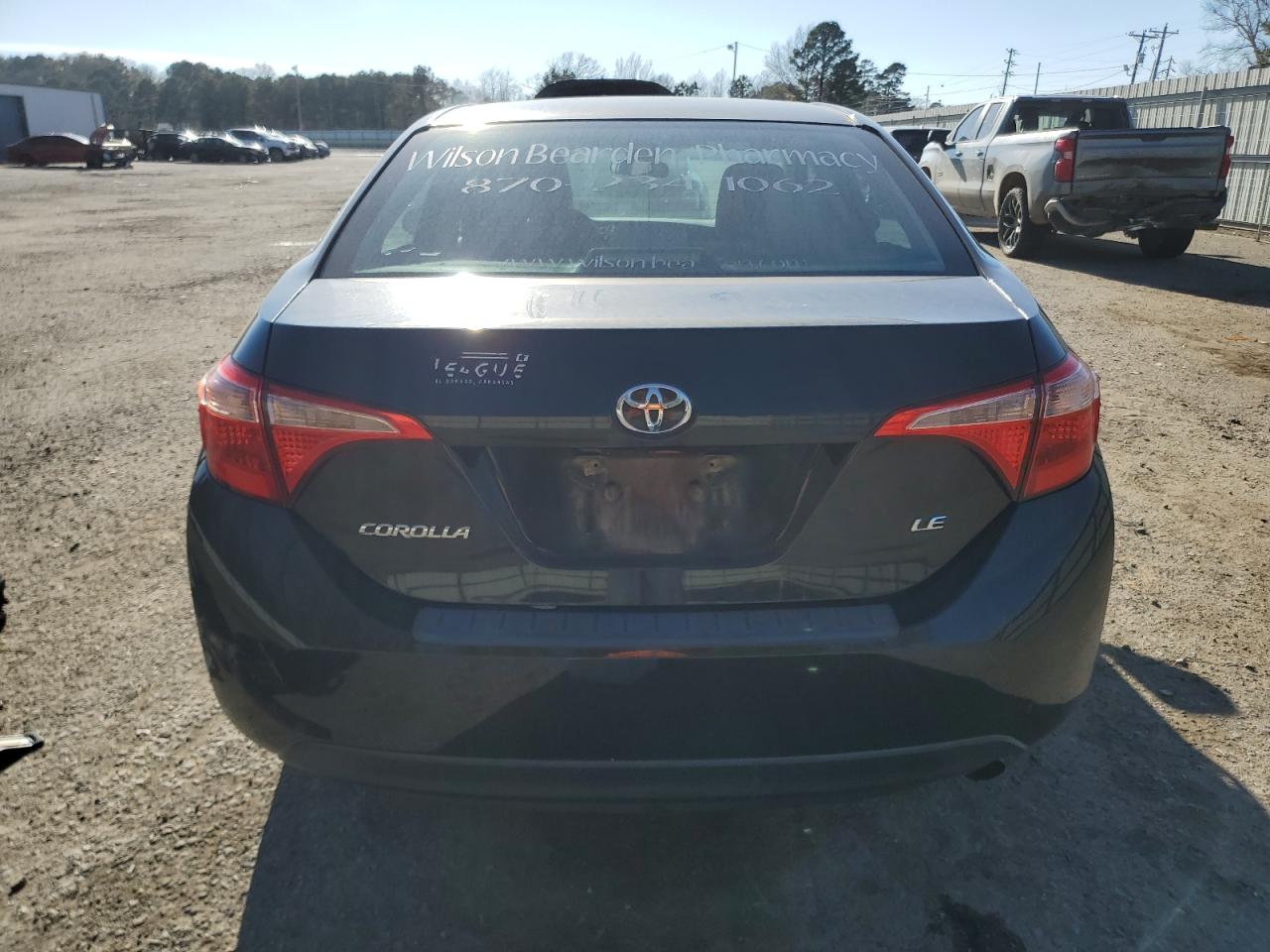 2017 Toyota Corolla VIN 5YFBURHE2HP656106 Copart auction photo, front end / minor dent/scratches damage thumbnail 6
