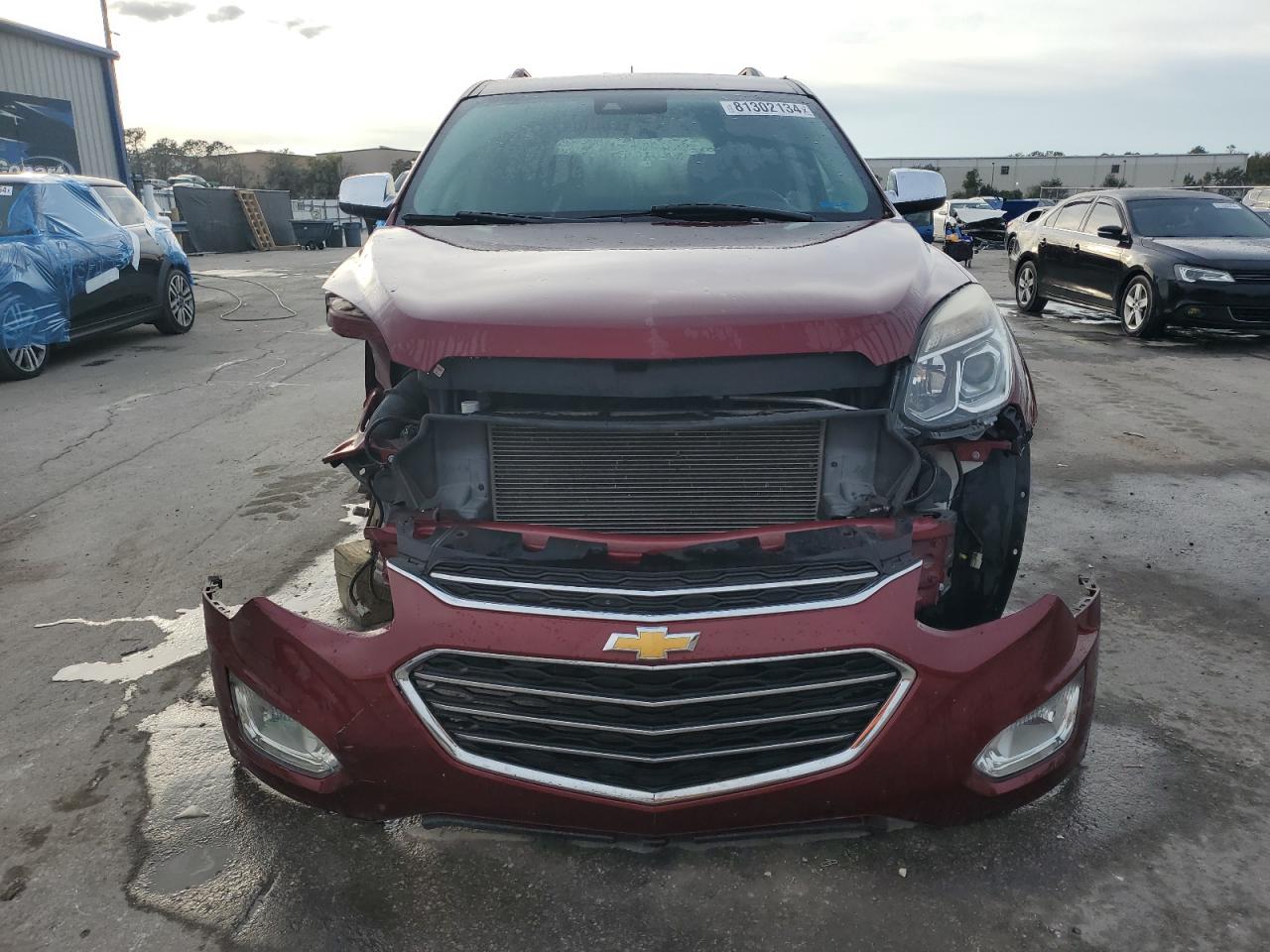 2017 Chevrolet Equinox VIN 2GNALDEK2H1519135 Copart auction photo, front end / side damage thumbnail 5